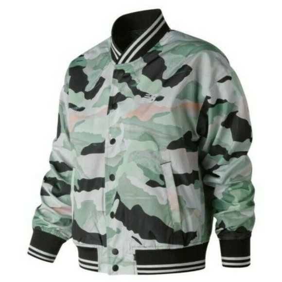 New Balance Jackets & Blazers - NEW New Balance Essentials Stadium Jacket Camo XL